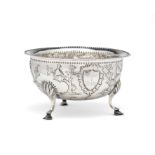 AN IRISH GEORGE III SILVER SUGAR BOWL, MATTHEW WEST, DUBLIN, CIRCA 1770