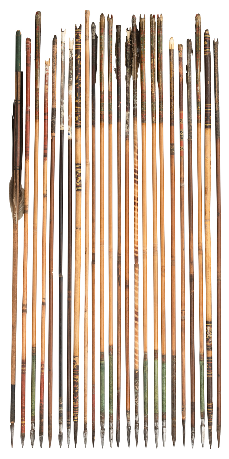 SEVENTY INDIAN ARROWS, 18TH/19TH CENTURY