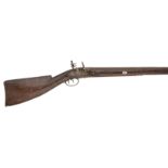 A .750 CALIBRE FLINTLOCK RIFLE, THE LOCK SIGNED WESTLEY RICHARDS, CIRCA 1840, FOR THE SOUTH AFRICAN