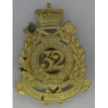 A VICTORIAN BADGE OF THE 32ND PUNJAB PIONEERS