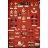 A GROUP OF ROYAL MARINES BADGES AND OTHER ITEMS