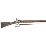 A .750 CALIBRE 1793 PATTERN (INDIA PATTERN TYPE 1) FLINTLOCK MUSKET