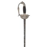 ‡ A FRENCH SILVER-HILTED GENERAL OFFICER~S EPÉE, CIRCA 1815-30