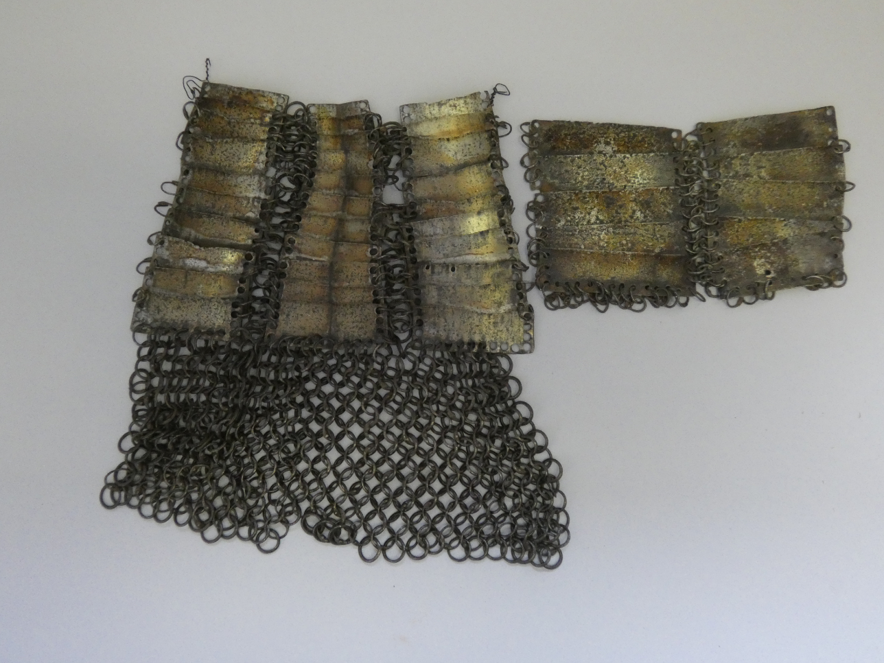 TWO PORTIONS OF OTTOMAN MAIL AND LAMELLAR ARMOUR, 15TH/EARLY 16TH CENTURY