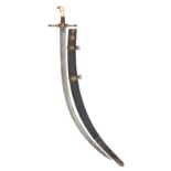 ˜A PERSIAN SWORD (SHAMSHIR), THE BLADE DATED 1127 (CIRCA 1715-16)