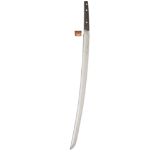 AN O-WAKIZASHI (LONGER SHORT SWORD) MOUNTED IN MAGNOLIA WOOD SHIRASAYA, UNSIGNED, 16TH CENTURY