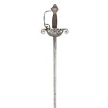 AN ENGLISH DISH-HILTED RAPIER, CIRCA 1630-40