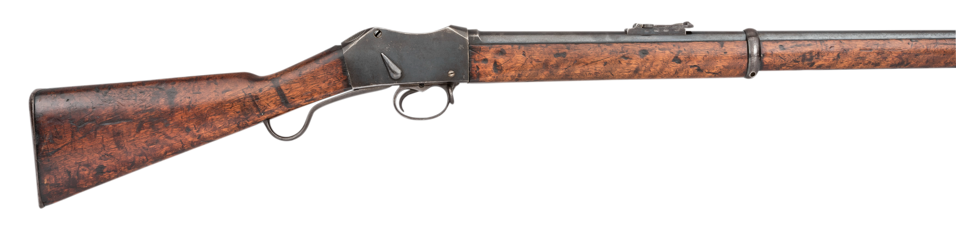 A .577/.450 MARTINI HENRY TWO BAND RIFLE, LAST QUARTER OF THE 19TH CENTURY