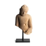 A PYU FRAGMENTARY FIGURE OF BUDDHA