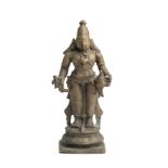 A BRONZE FIGURE OF VITHOBA