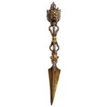 A BUDDHIST RITUAL DAGGER (PHURBU)