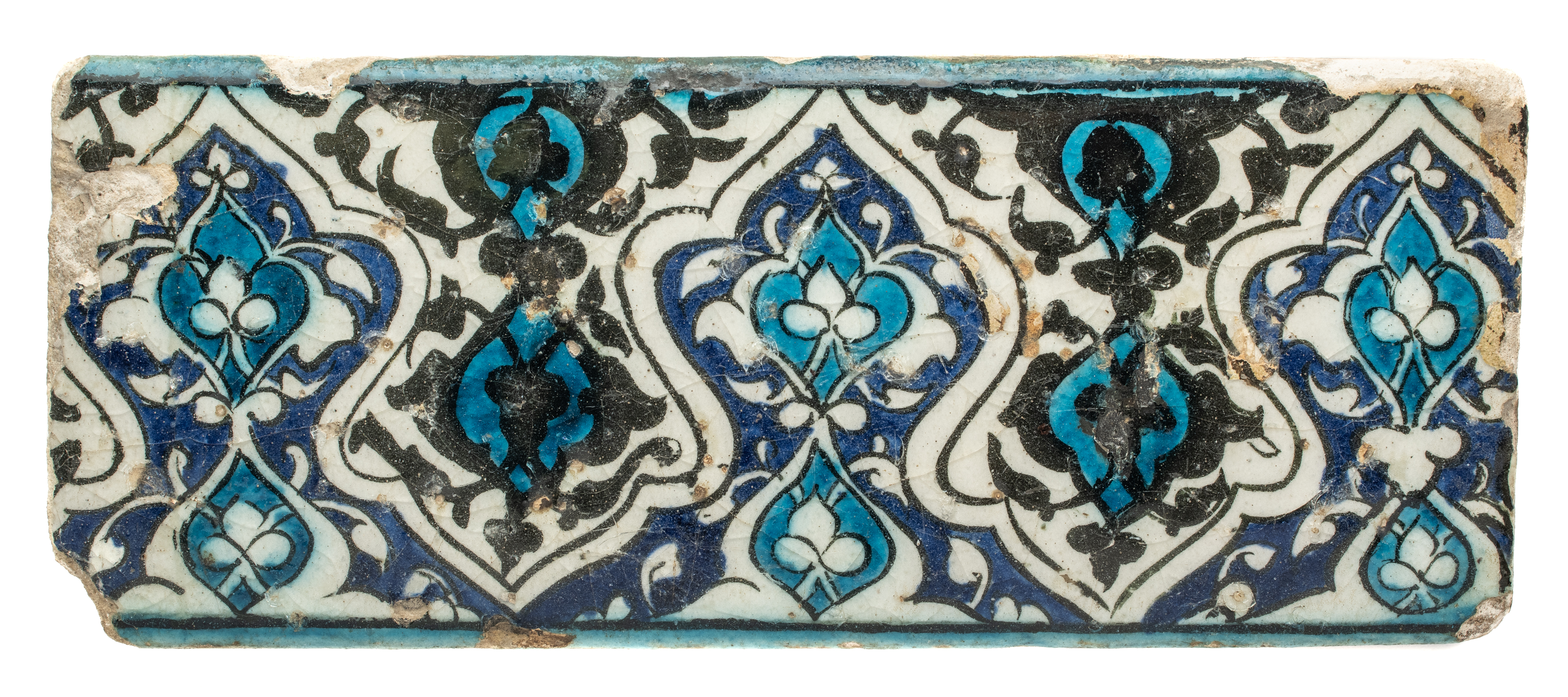 AN OTTOMAN BORDER TILE