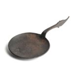 A JAVANESE BRONZE HOLY WATER LADLE