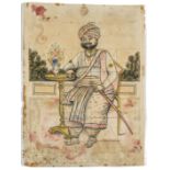 FIVE INDIAN DRAWINGS