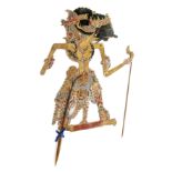A JAVANESE SHADOW PUPPET