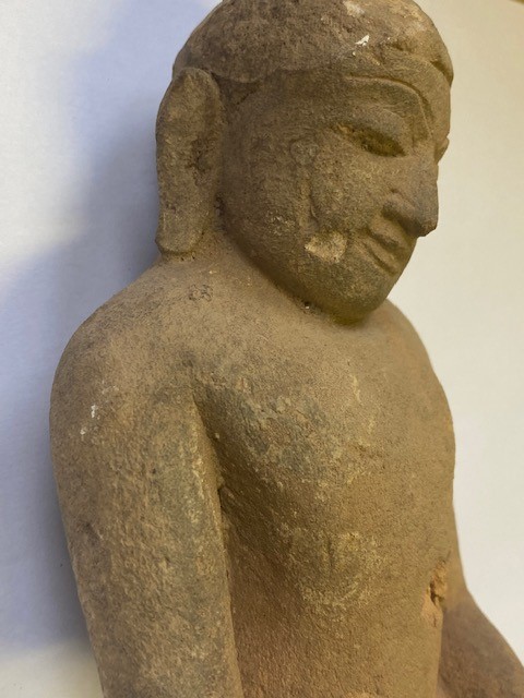 A PYU FRAGMENTARY FIGURE OF BUDDHA - Image 6 of 6