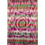 A LENGTH OF SILK IKAT CLOTH