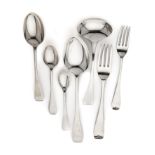 A CANTEEN OF TABLE SILVER