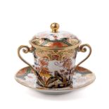 ‡ A SPODE CHOCOLATE CUP