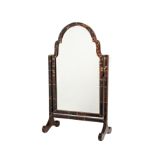 ˜A TORTOISESHELL TOILET MIRROR