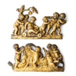 A PAIR OF GILT-BRONZE MOUNTS