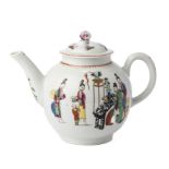 ‡ A WORCESTER TEAPOT AND COVER