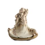 A ROYAL DUX FIGURAL DISH 'THE LOVERS '