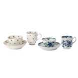 ‡ A GROUP OF WORCESTER PORCELAIN