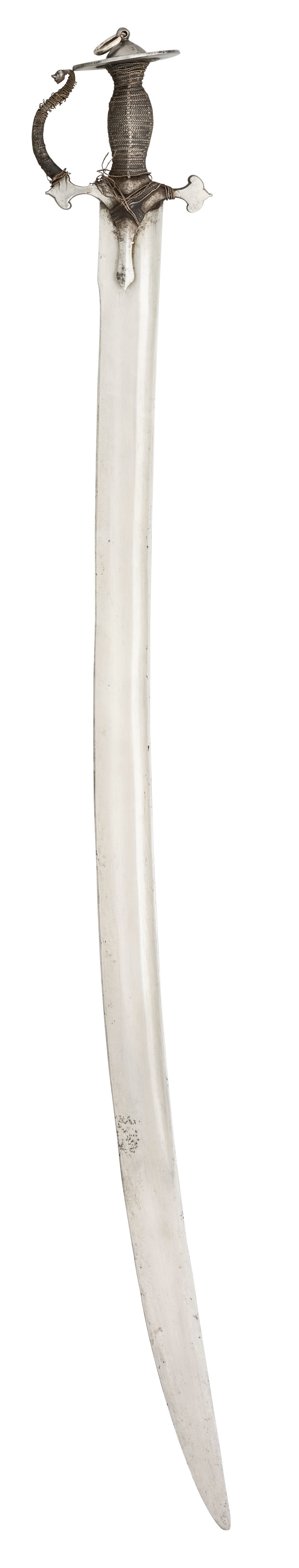 A SOUTH INDIAN SWORD (TALWAR)