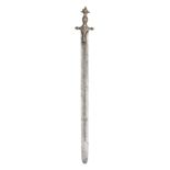 A SOUTH INDIAN SWORD (TALWAR)