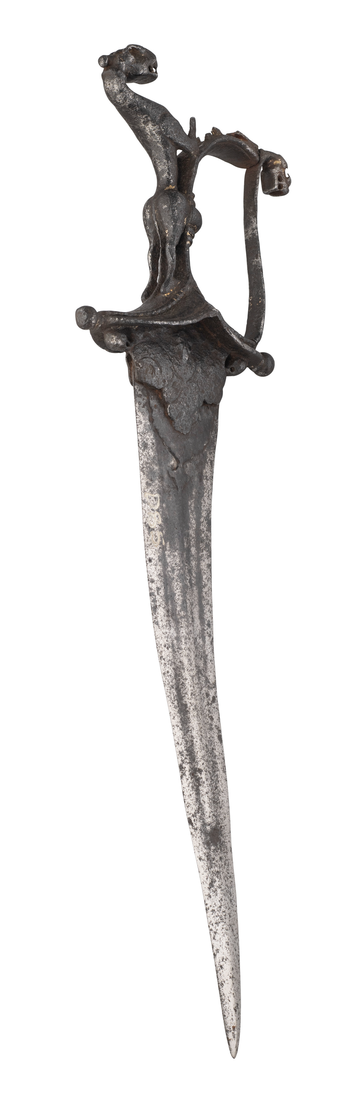 A RARE SOUTH INDIAN DAGGER (CHILANUM) - Image 2 of 2