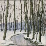 AMOROSO P.: Snowfall, 1925