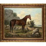 KARL GEORG ARSENIUS (Örebro, 1855 - Vineuil, 1908): Horse, 1873