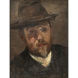 EMILIO SALA (Alcoy, 1850 - Madrid, 1910): Self-portrait