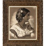 CONSALVO CARELLI (Naples, 1818 - 1900): Peasant woman
