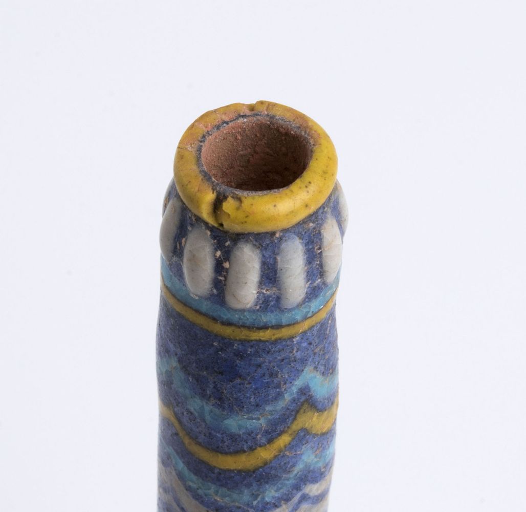 EGYPTIAN GLAZED KOHL TUBE - Image 2 of 3