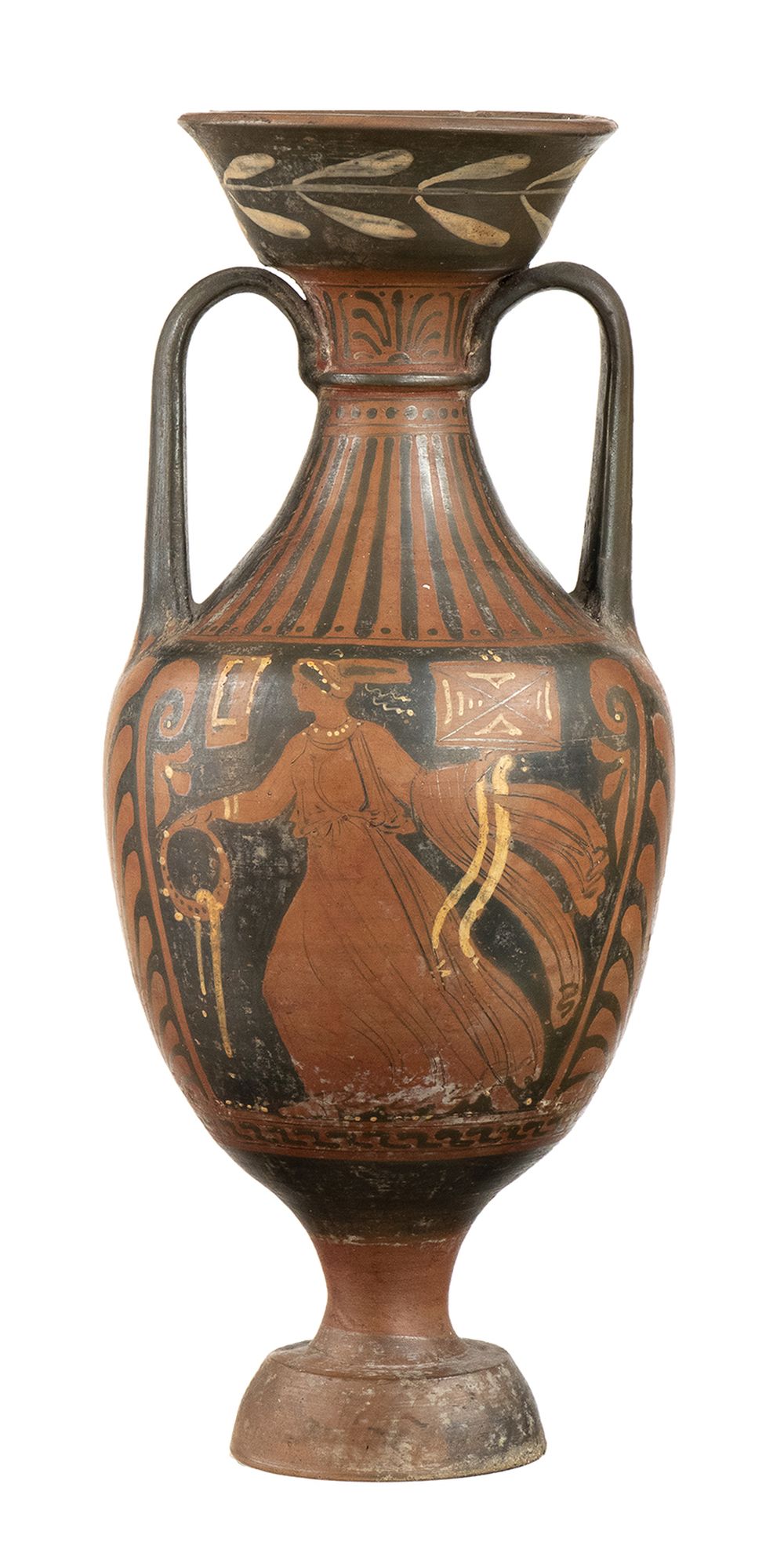 APULIAN RED-FIGURE AMPHORA