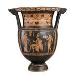 APULIAN RED-FIGURE COLUMN-KRATER