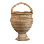 ITALO-GEOMETRIC HANDLED SITULA