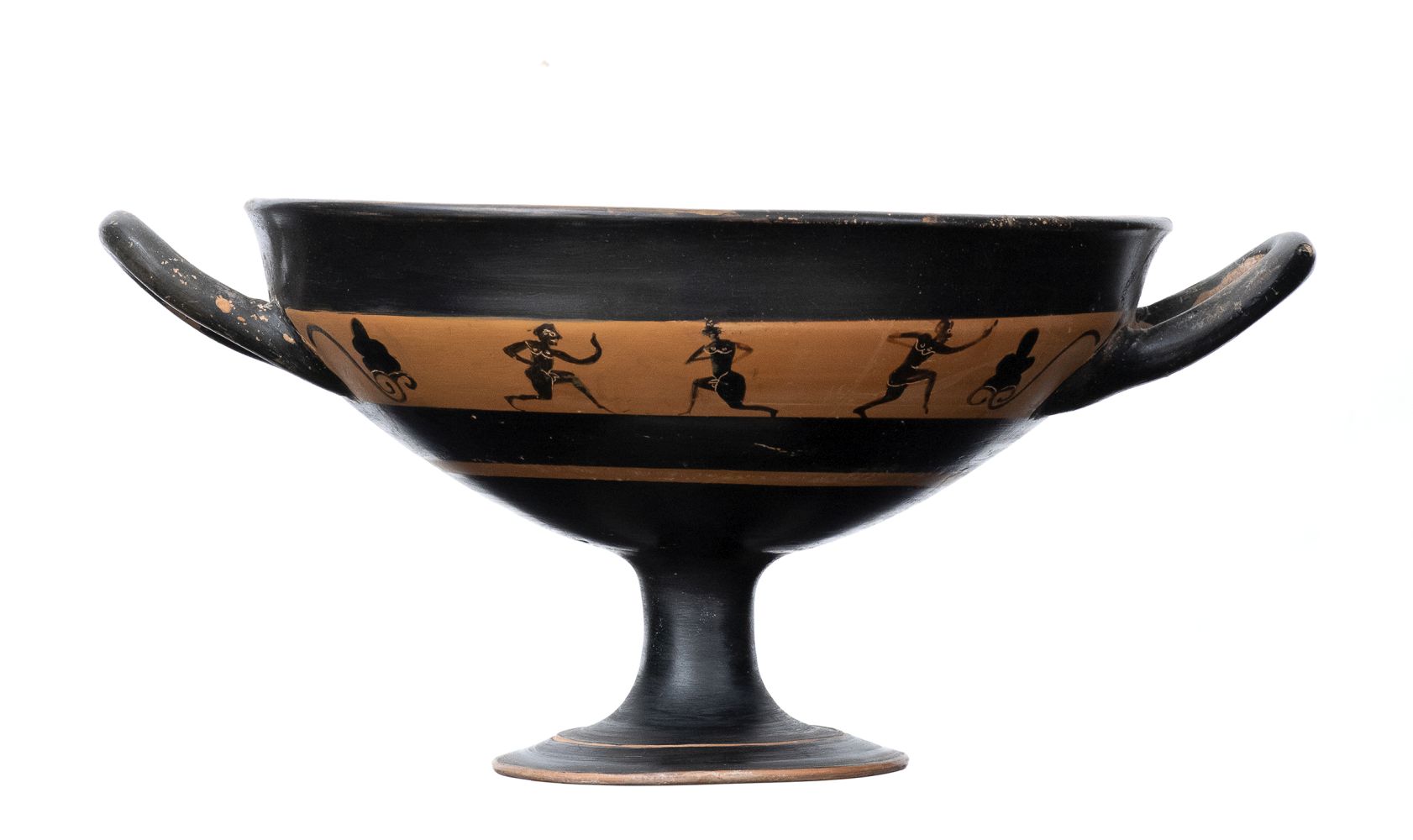 ATTIC BLACK-FIGURE BAND-CUP