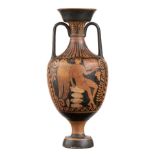 APULIAN RED-FIGURE AMPHORA