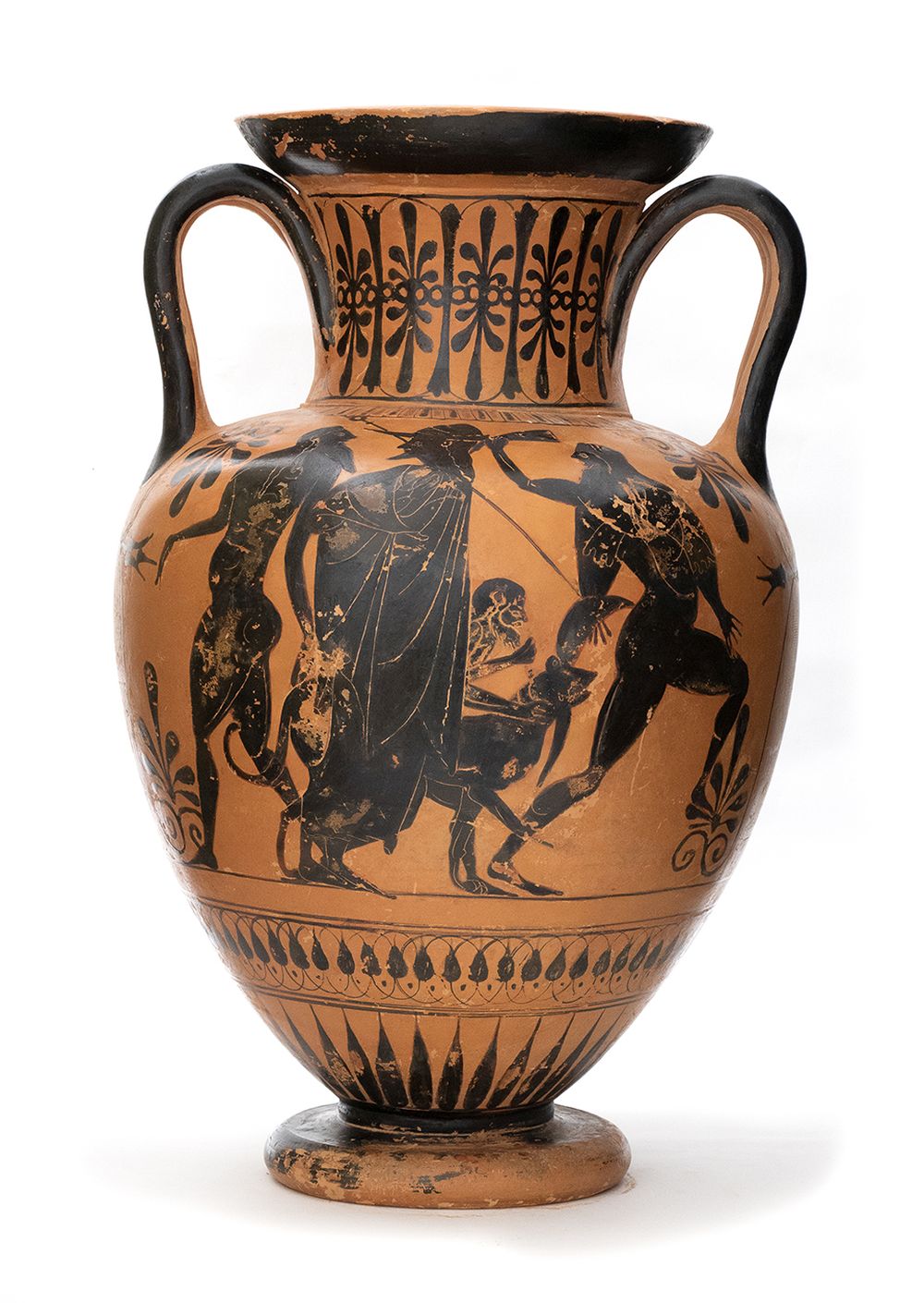 ATTIC BLACK-FIGURE AMPHORA - Image 2 of 4