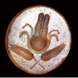 A roman late republican agate intaglio. Isiac emblema.1st century B.C.