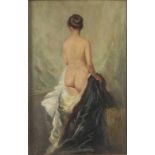 FRANCESCO VINEA (Forlì, 1845 - Florence, 1902) : Naked woman from behind
