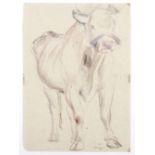 FERRUCCIO FERRAZZI (Rome, 1891 - 1978): Cow, 1948