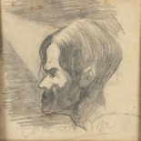 LORENZO VIANI (Viareggio, 1882 - Lido di Ostia, 1936): Portrait of man