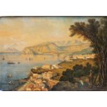 GIUSEPPE CARELLI (Naples, 1858 - Portici, 1921): Sorrentine peninsula