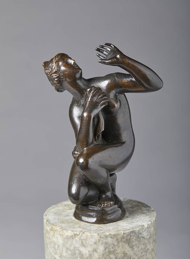 Kneeling nymph. Original design by Giambologna. - Image 4 of 6