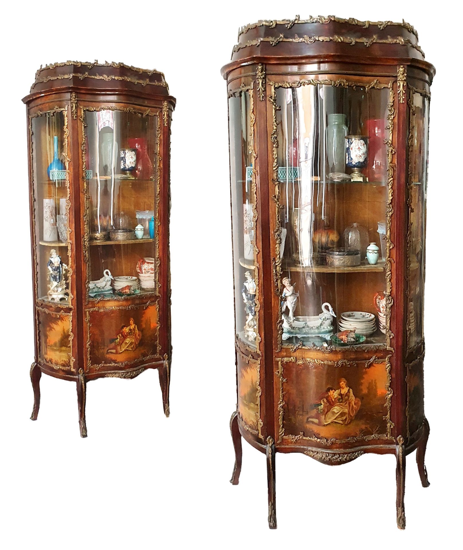 ELEGANTE VITRINE NAPOLEON III