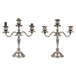 PAIRE DE CANDELABRES, ca.1900